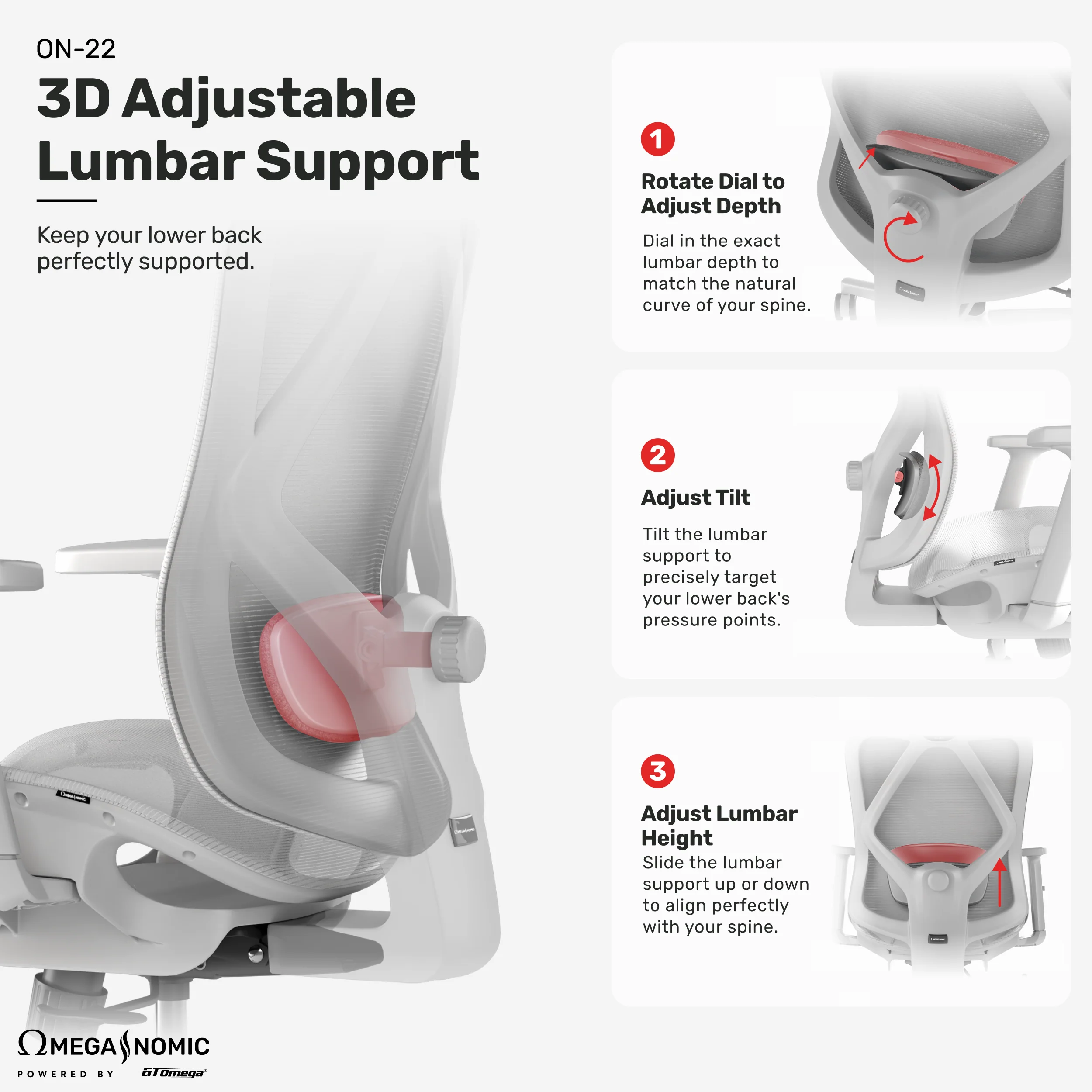 ON-22 Ergonomic Chair - Image 13