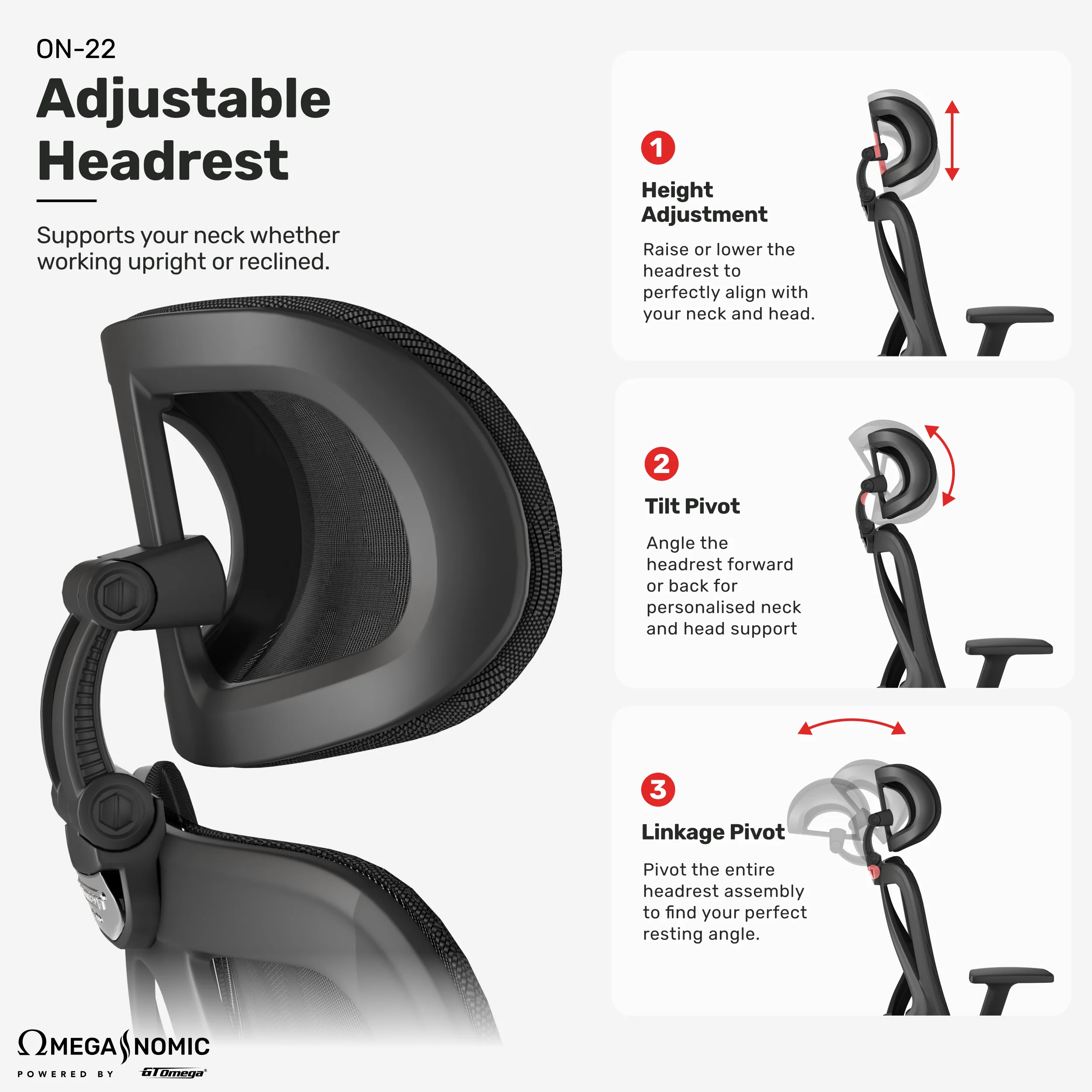 ON-22 Ergonomic Chair - Image 4